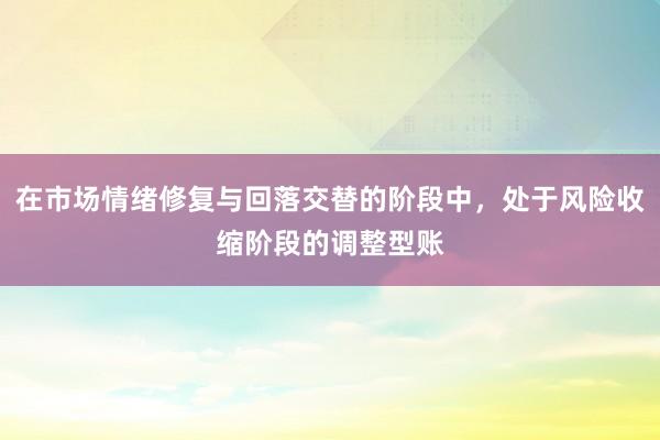 在市场情绪修复与回落交替的阶段中，处于风险收缩阶段的调整型账