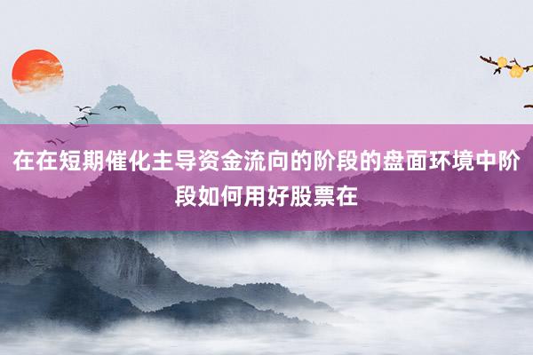 在在短期催化主导资金流向的阶段的盘面环境中阶段如何用好股票在